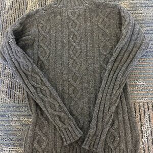 Timberland Dark Gray Turtleneck Sweater mens small